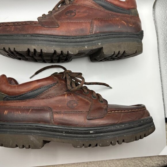 Timberland Icon Chukka Gore-Tex Waterproof Leather Boots Men Size 8M Brown 37042 - Picture 3 of 8